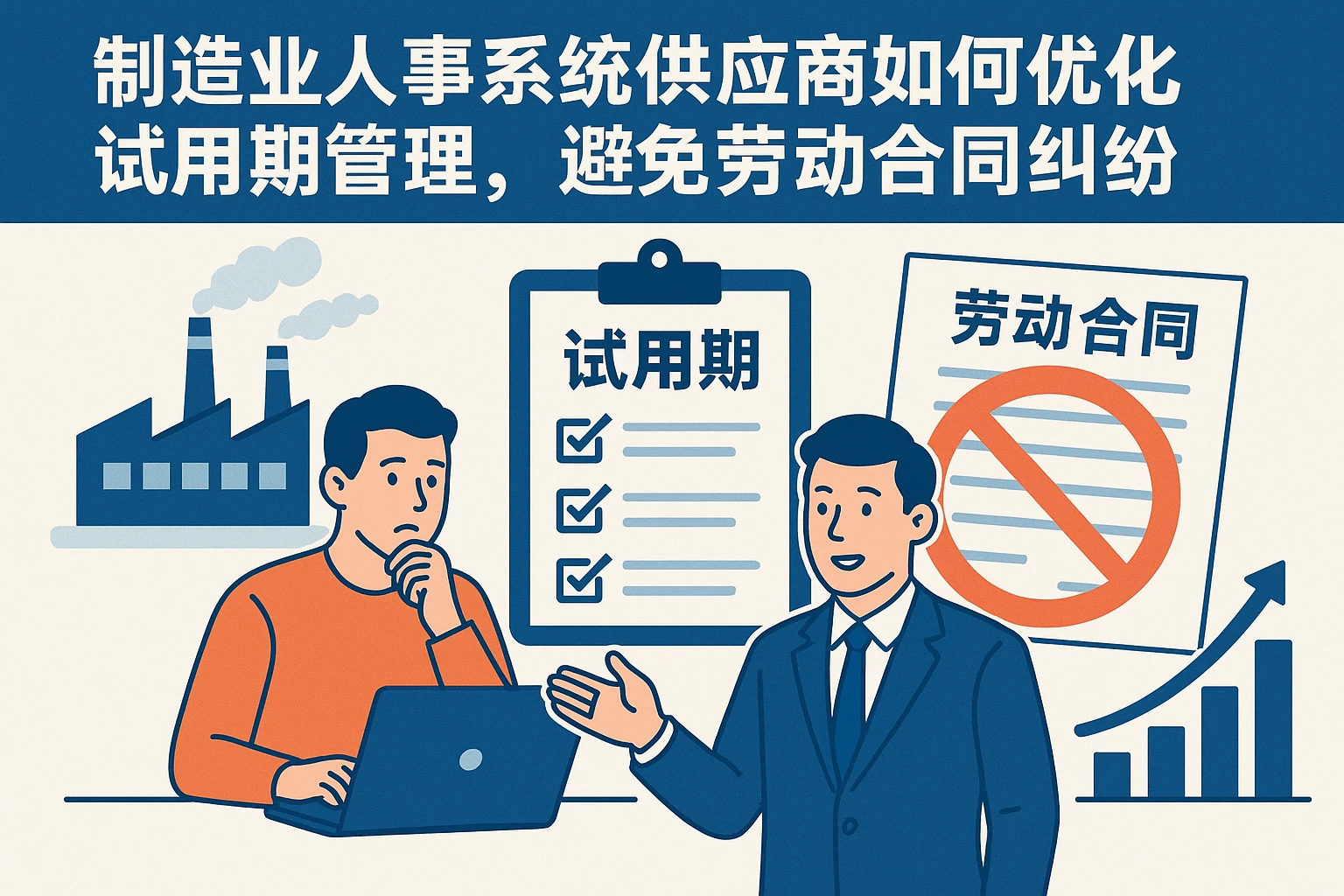 制造业人事系统供应商如何优化试用期管理,避免劳动合同纠纷