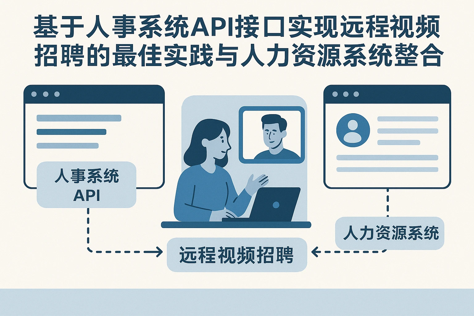 基于人事系统API接口实现远程视频招聘的最佳实践与人力资源系统整合