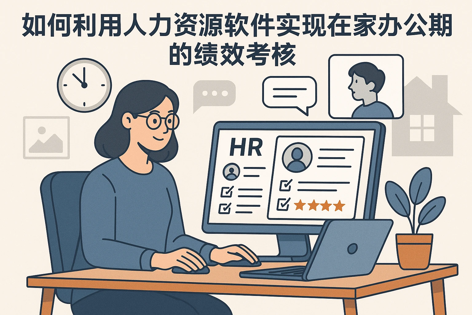 如何利用人力资源软件实现在家办公期间的绩效考核