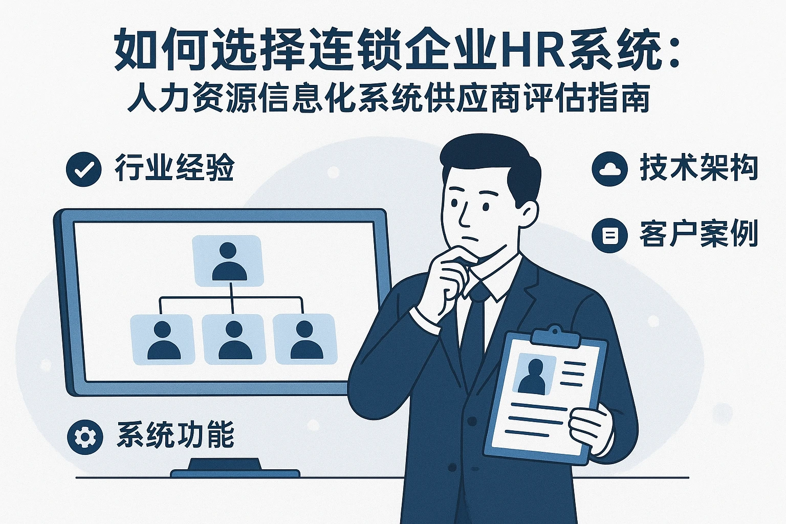 如何选择连锁企业HR系统：人力资源信息化系统供应商评估指南