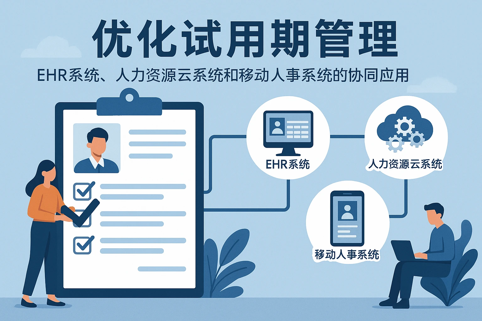 优化试用期管理:EHR系统、人力资源云系统和移动人事系统的协同应用
