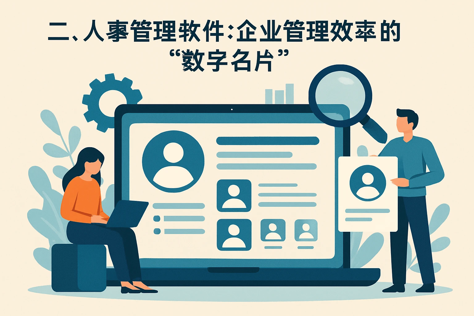 二、人事管理软件:企业管理效率的“数字名片”