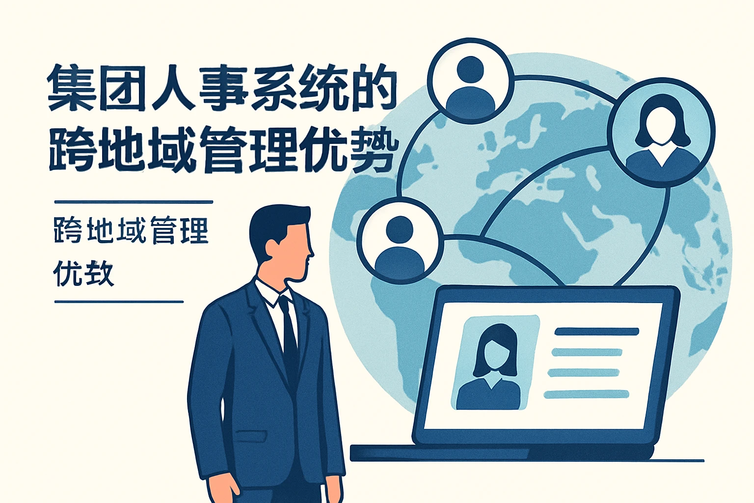 集团人事系统的跨地域管理优势