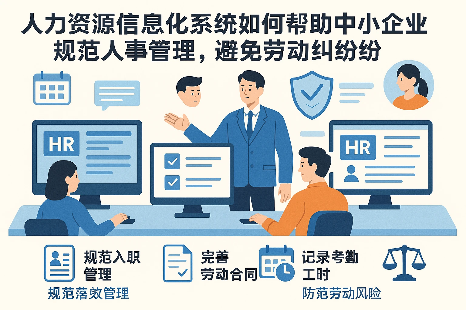 人力资源信息化系统如何帮助中小企业规范人事管理,避免劳动纠纷