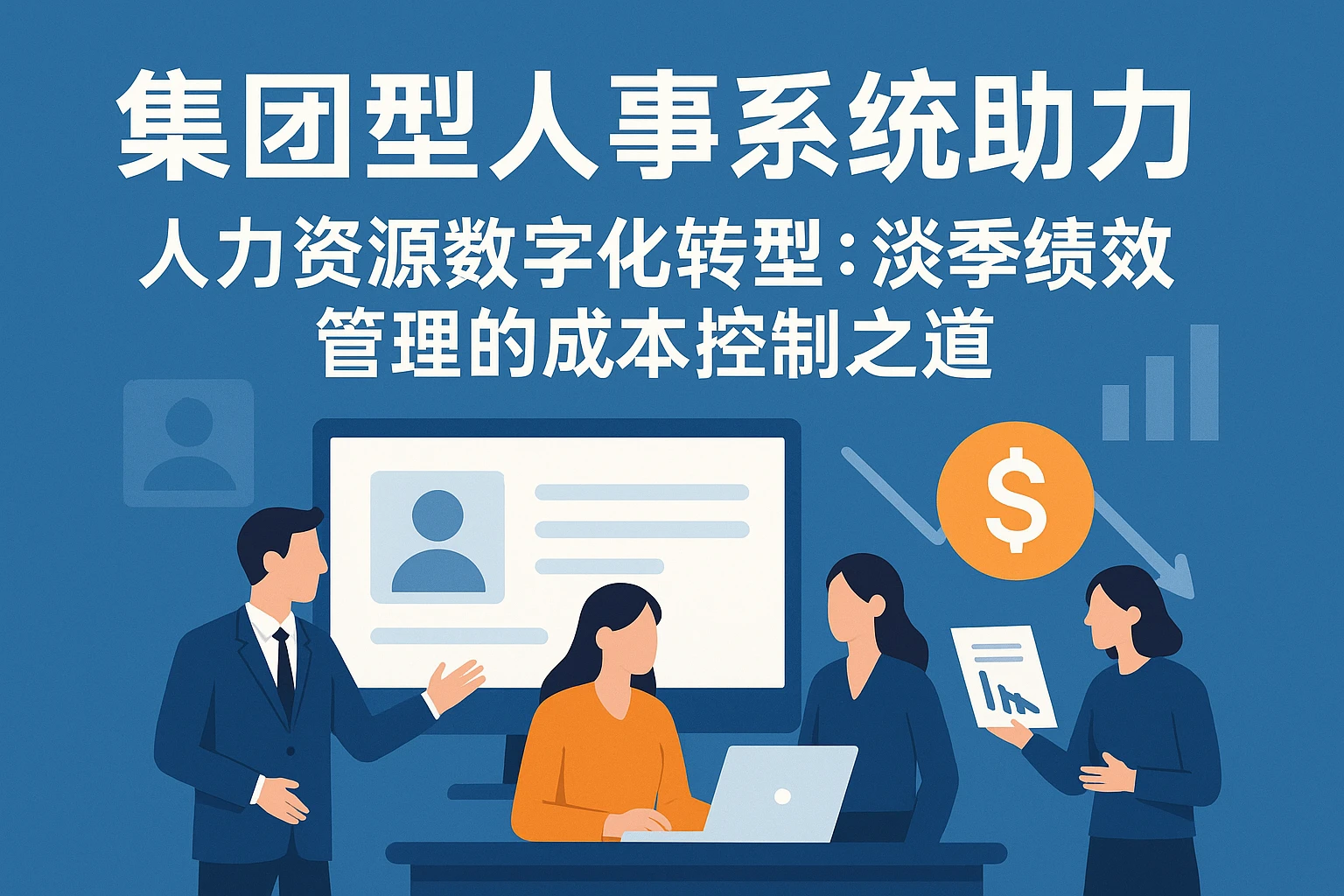 集团型人事系统助力人力资源数字化转型:淡季绩效管理的成本控制之道