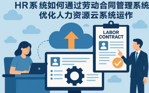HR系统如何通过劳动合同管理系统优化人力资源云系统运作