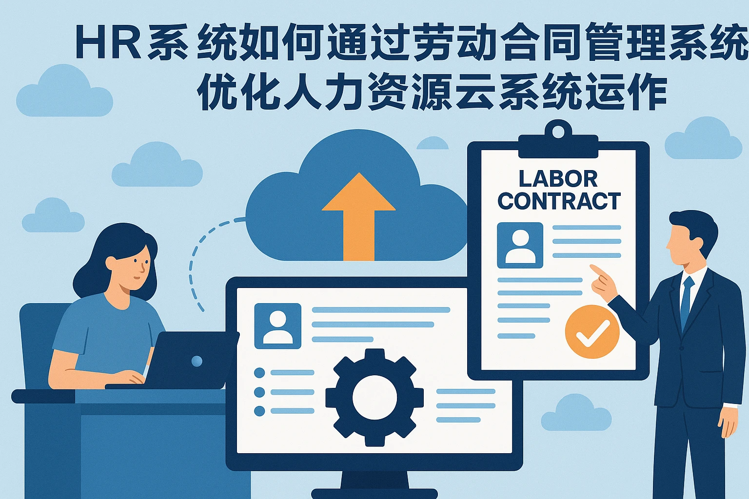 HR系统如何通过劳动合同管理系统优化人力资源云系统运作