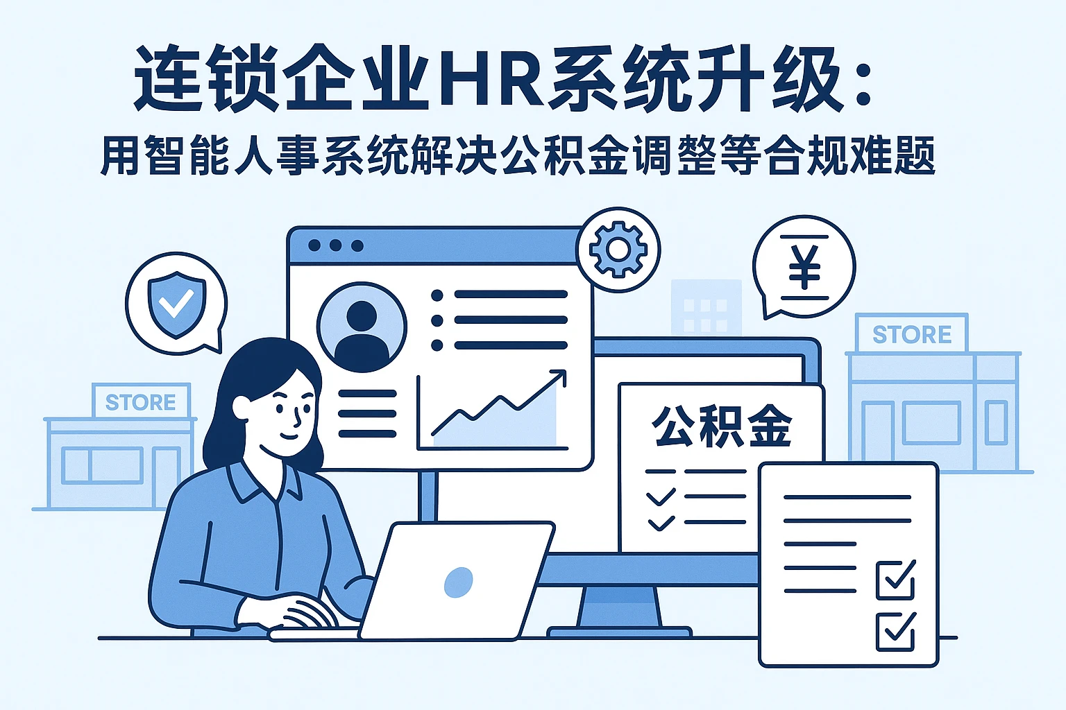 连锁企业HR系统升级：用智能人事系统解决公积金调整等合规难题