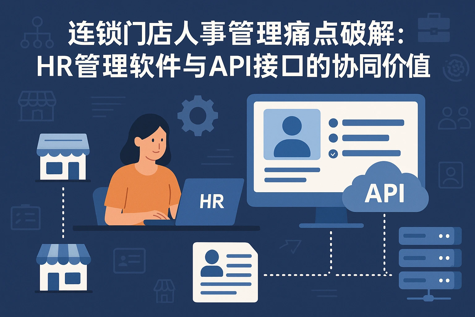 连锁门店人事管理痛点破解:HR管理软件与API接口的协同价值