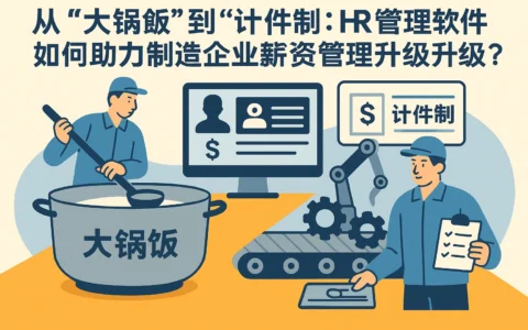 从“大锅饭”到“计件制”：HR管理软件如何助力制造企业薪资管理升级？