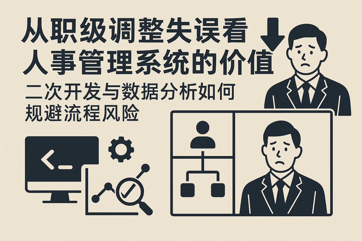 从职级调整失误看人事管理系统的价值：二次开发与数据分析如何规避流程风险