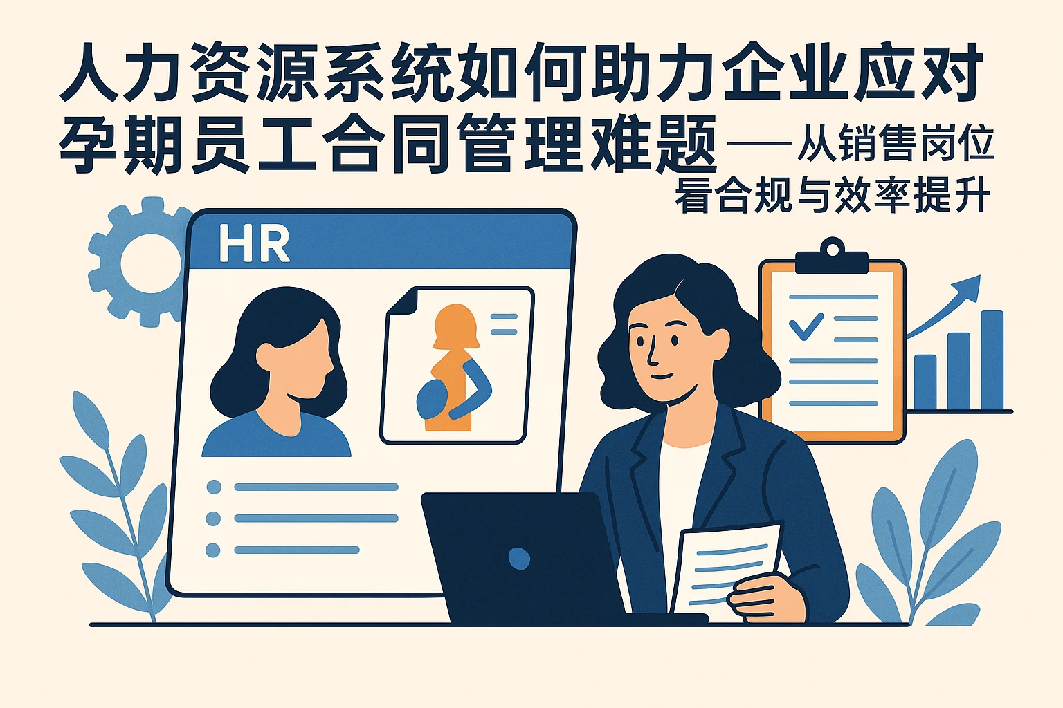 人力资源系统如何助力企业应对孕期员工合同管理难题——从销售岗位案例看合规与效率提升