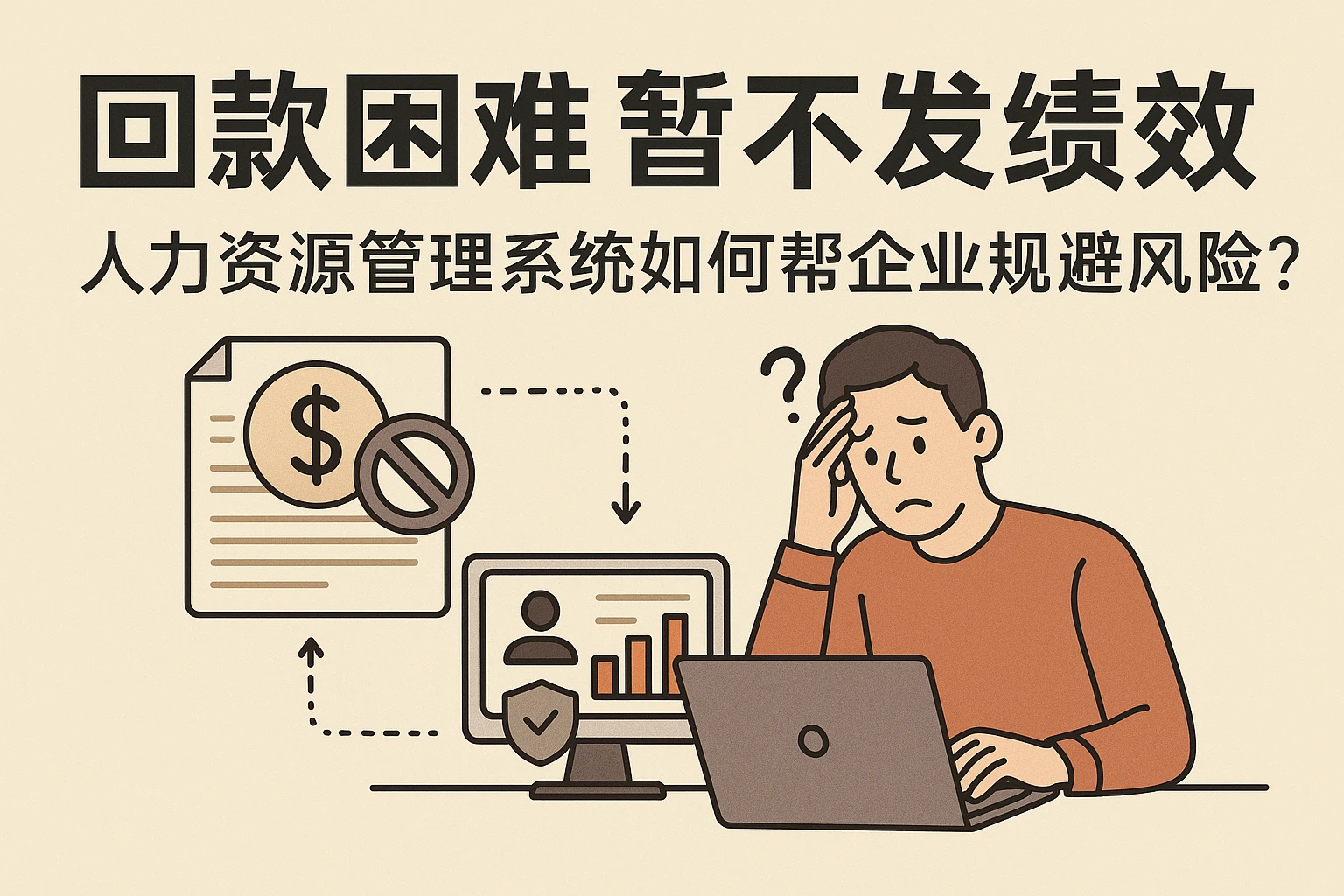 回款困难暂不发绩效：人力资源管理系统如何帮企业规避风险？