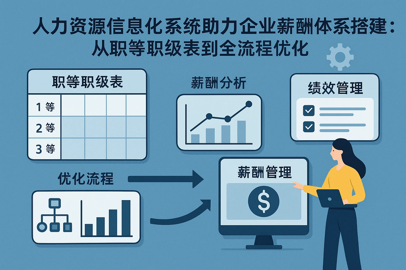 人力资源信息化系统助力企业薪酬体系搭建：从职等职级表到全流程优化