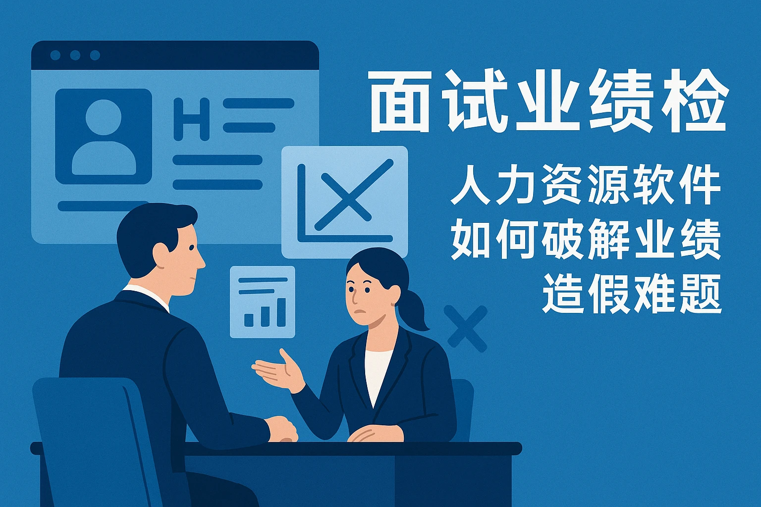 2. 面试业绩验证:人力资源软件如何破解业绩造假难题
