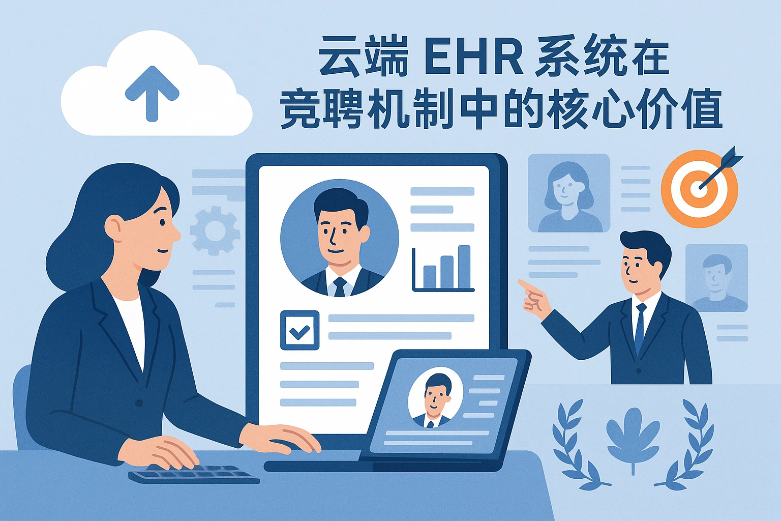 云端EHR系统在竞聘机制中的核心价值