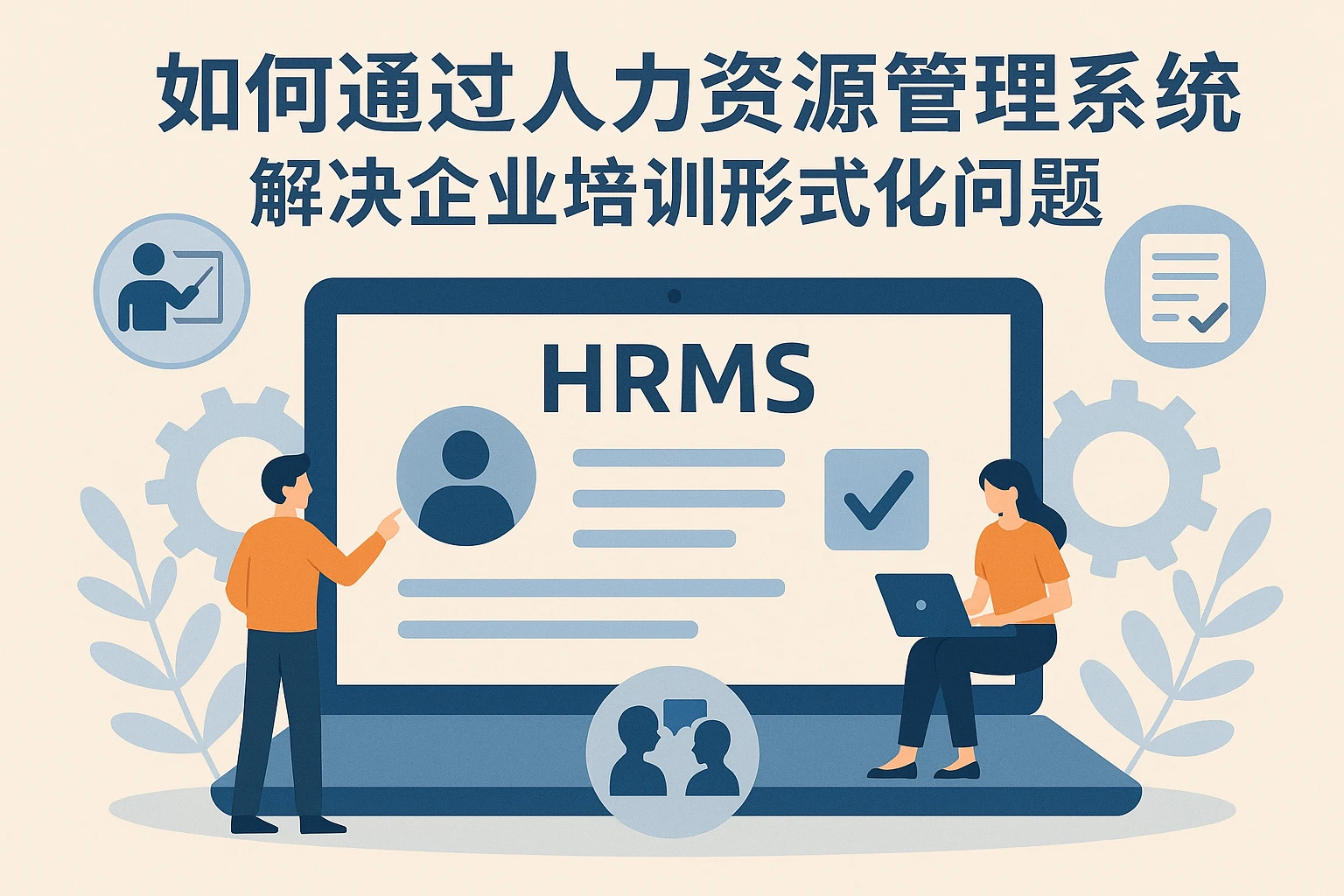 如何通过人力资源管理系统解决企业培训形式化问题
