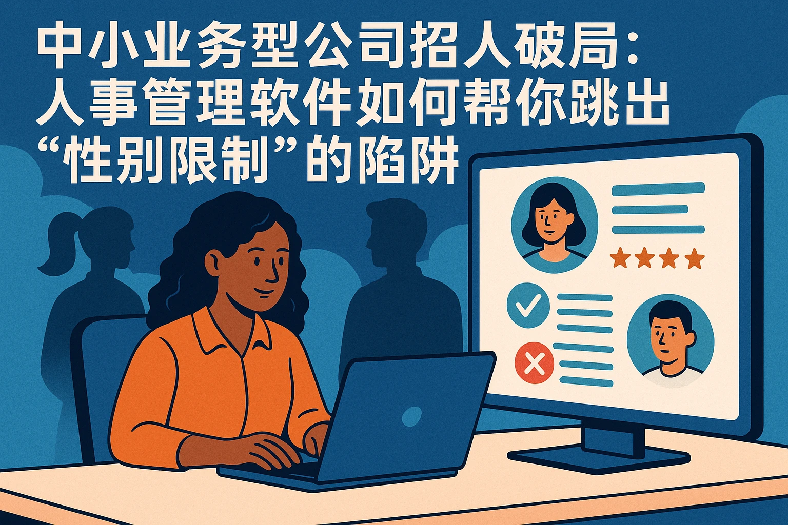中小业务型公司招人破局：人事管理软件如何帮你跳出“性别限制”的陷阱