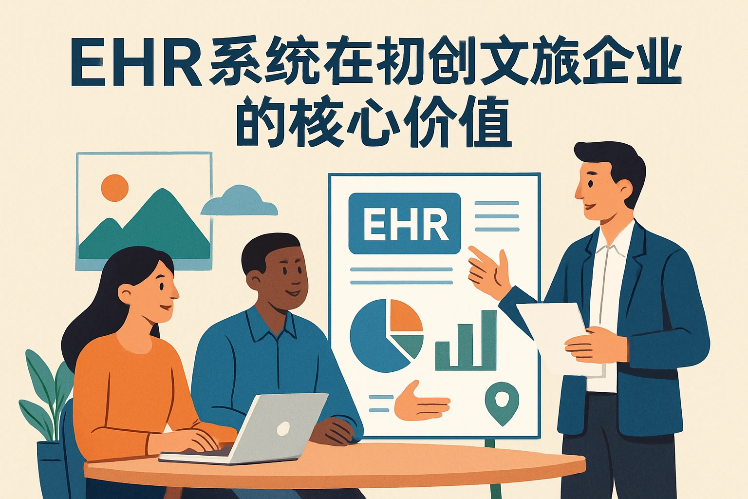 EHR系统在初创文旅企业的核心价值