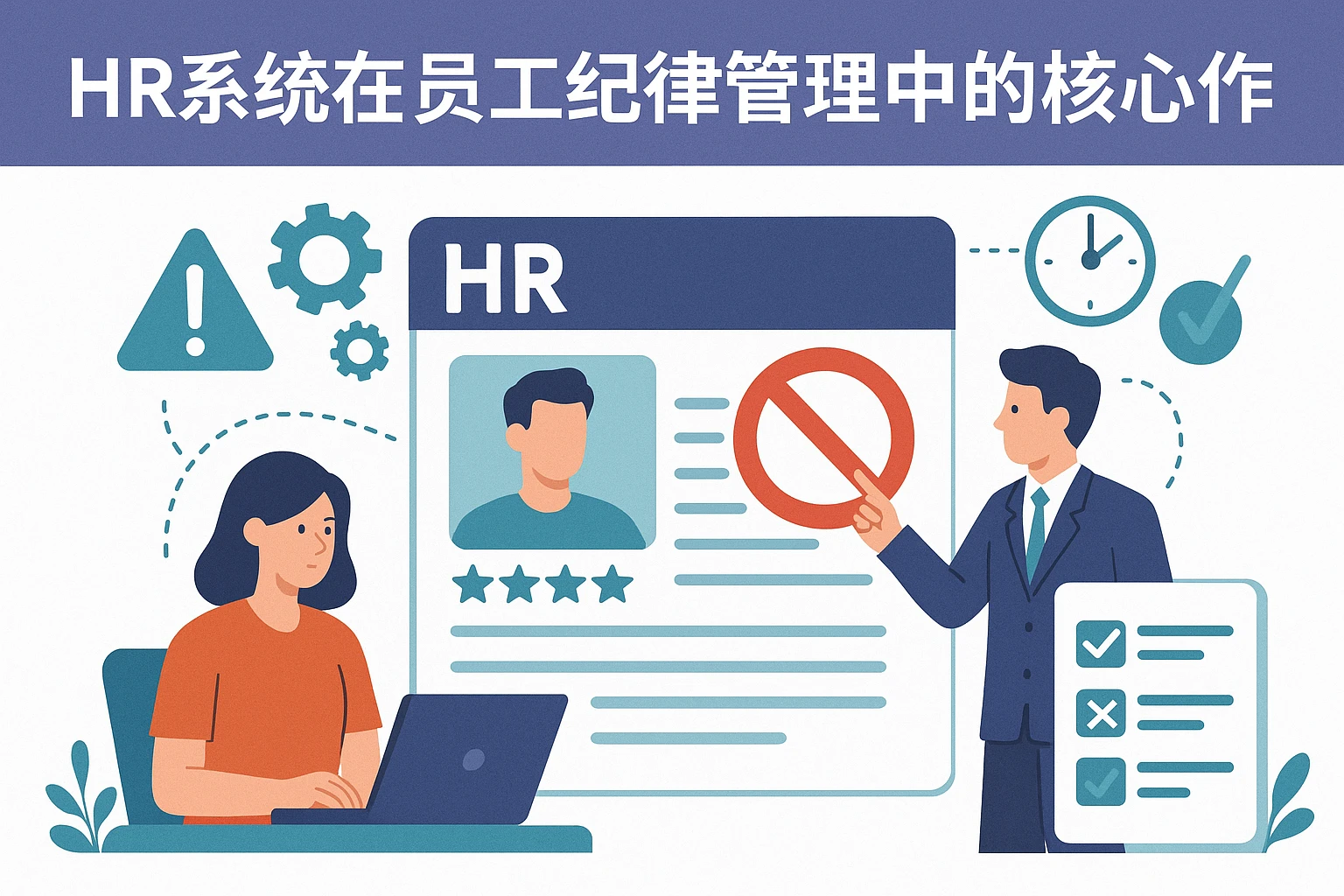 HR系统在员工纪律管理中的核心作用
