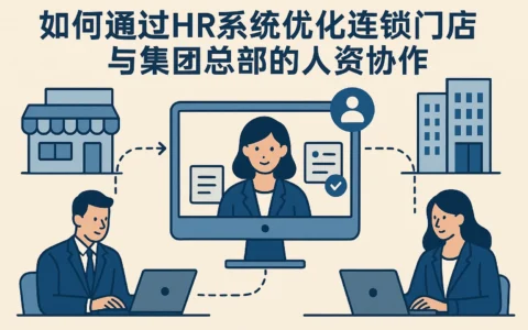 如何通过HR系统优化连锁门店与集团总部的人资协作