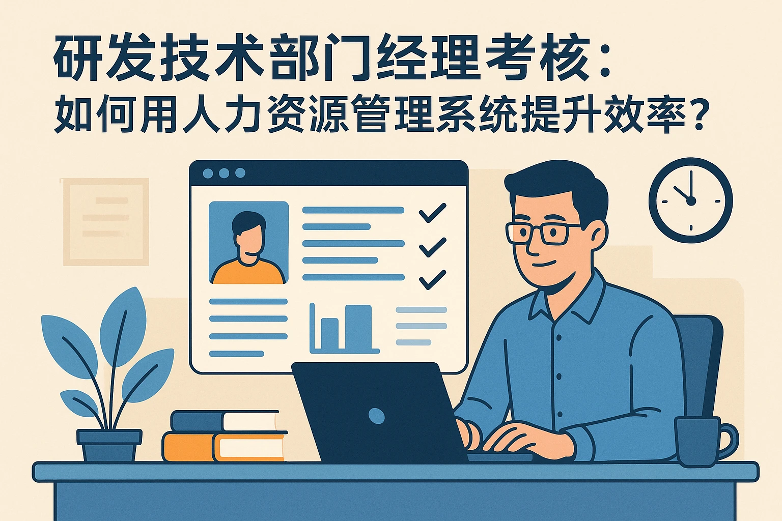 研发技术部门经理考核：如何用人力资源管理系统提升效率？
