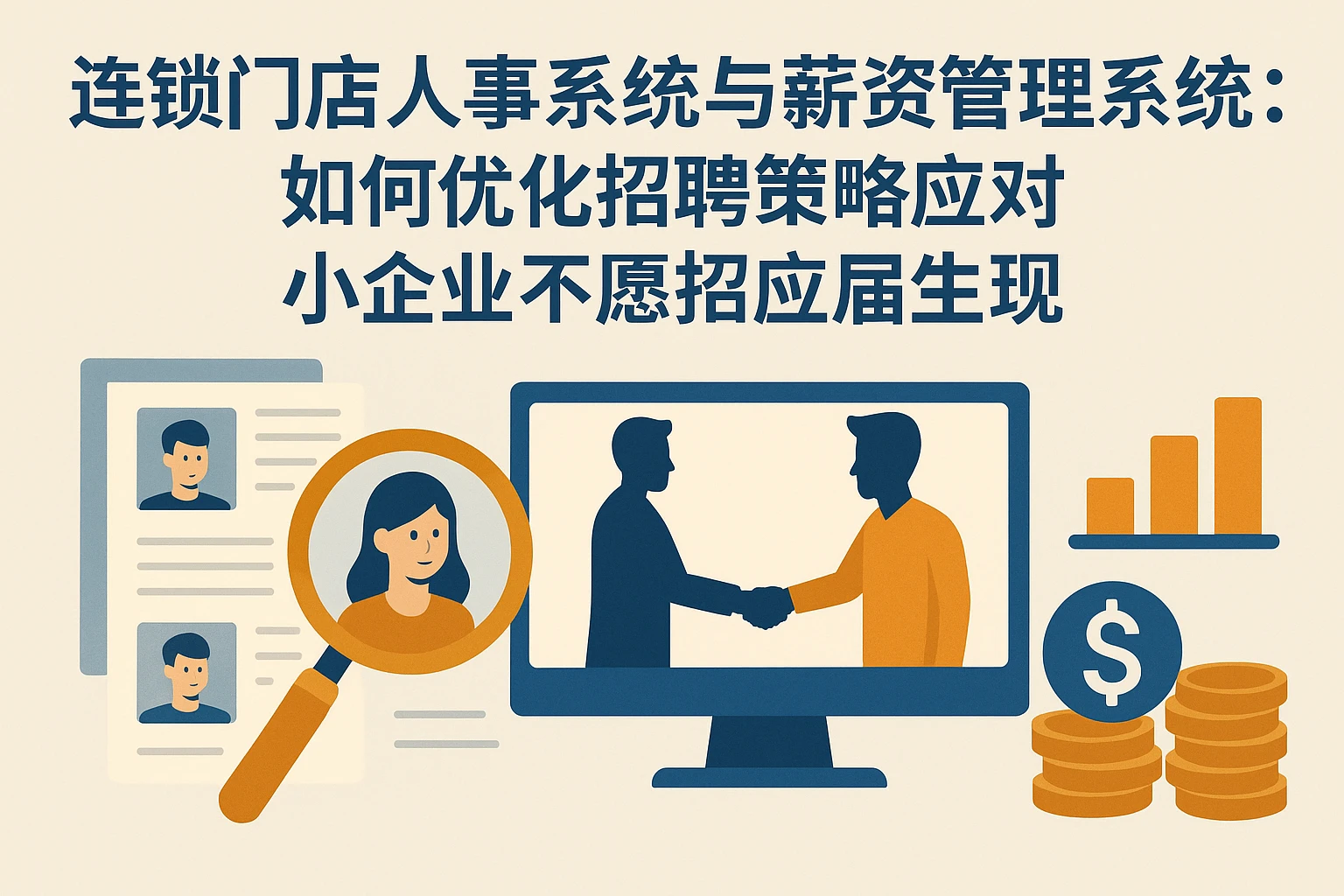 连锁门店人事系统与薪资管理系统：如何优化招聘策略应对小企业不愿招应届生现象