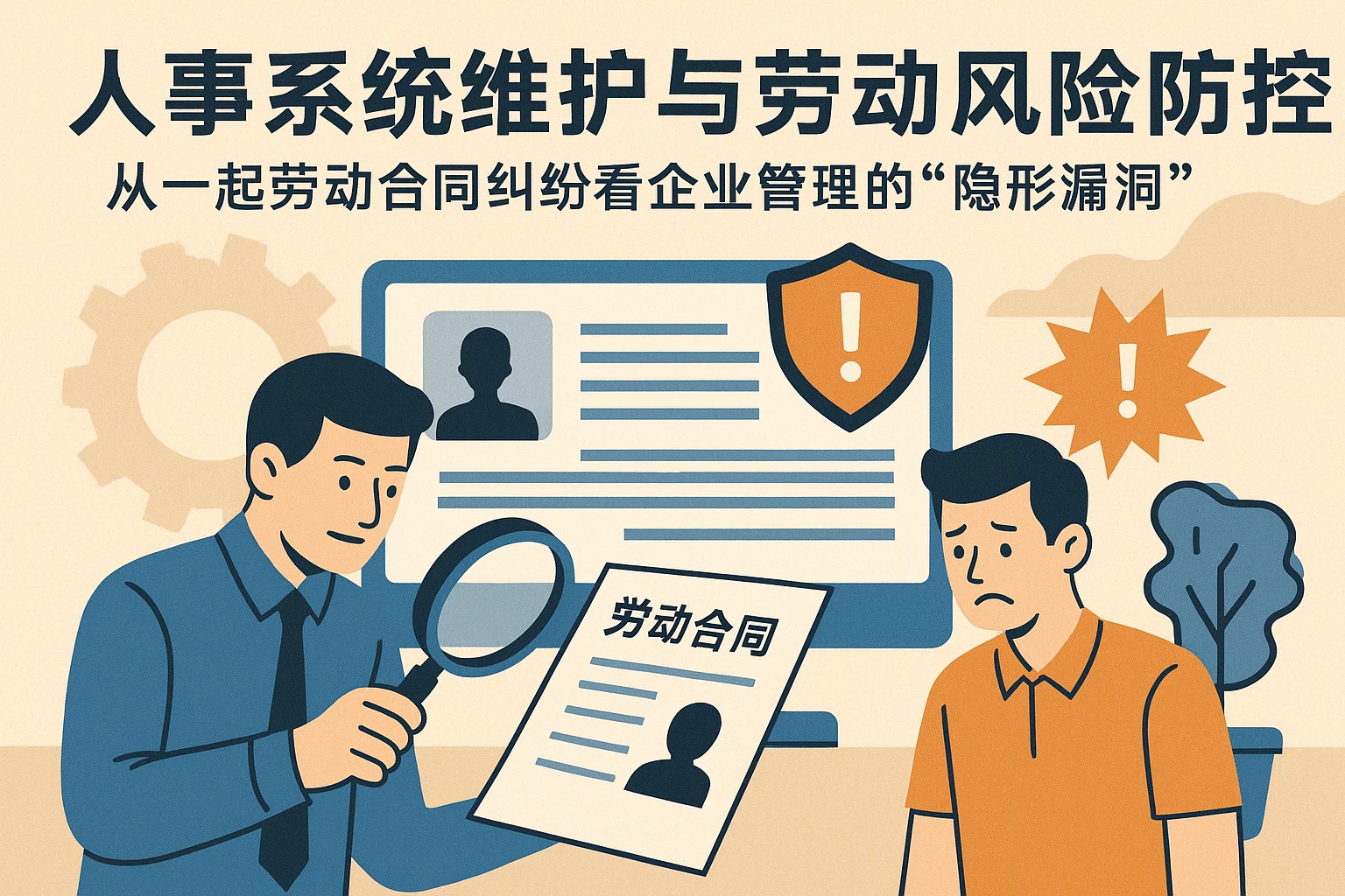 人事系统维护与劳动风险防控:从一起劳动合同纠纷看企业管理的“隐形漏洞”