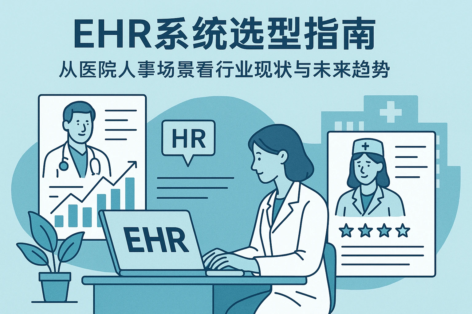 EHR系统选型指南：从医院人事场景看行业现状与未来趋势