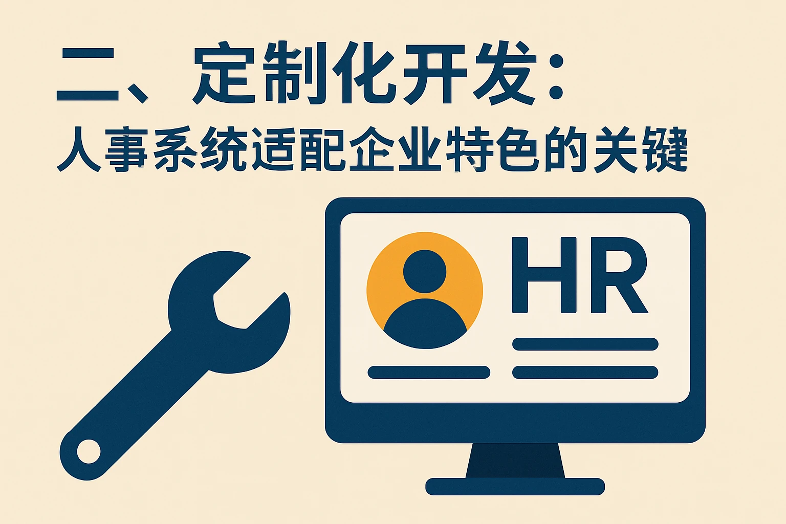 二、定制化开发：人事系统适配企业特色的关键