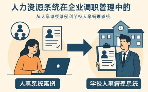人力资源系统在企业调职管理中的实践应用：从人事系统案例到学校人事管理系统