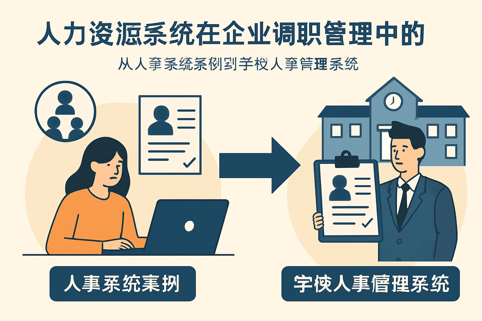 人力资源系统在企业调职管理中的实践应用：从人事系统案例到学校人事管理系统