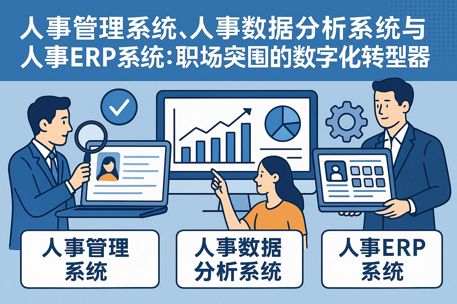人事管理系统、人事数据分析系统与人事ERP系统:职场突围的数字化转型利器