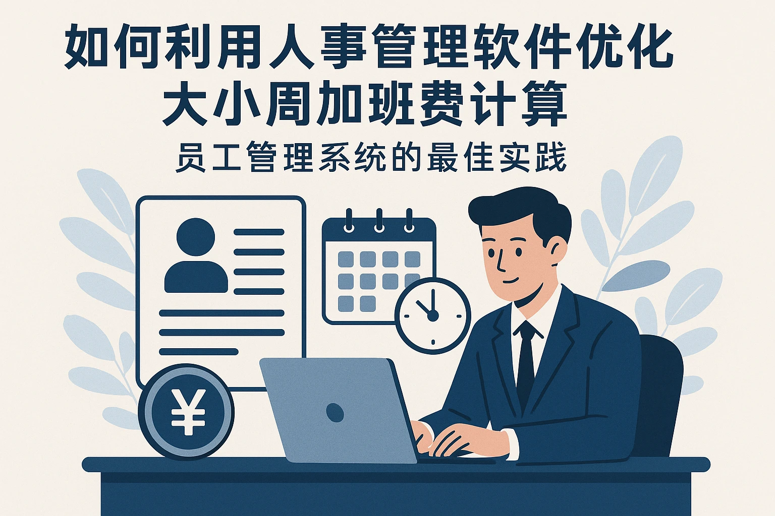 如何利用人事管理软件优化大小周加班费计算 - 员工管理系统的最佳实践