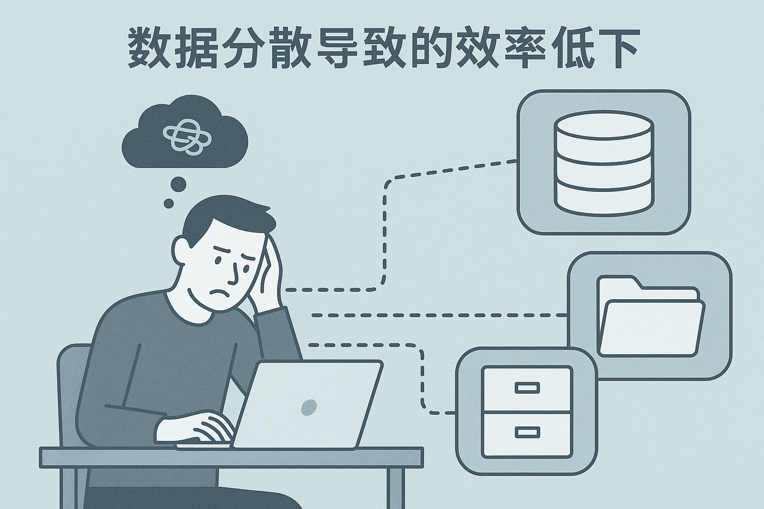 2. 数据分散导致的效率低下