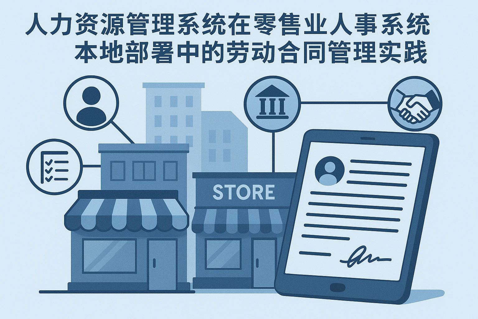 人力资源管理系统在零售业人事系统本地部署中的劳动合同管理实践