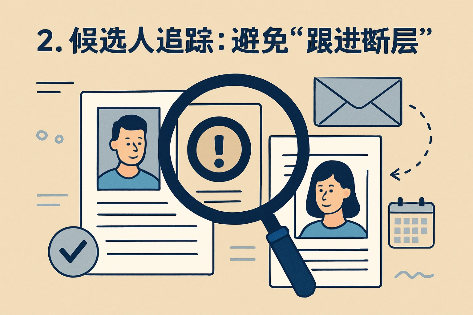 2. 候选人追踪:避免“跟进断层”