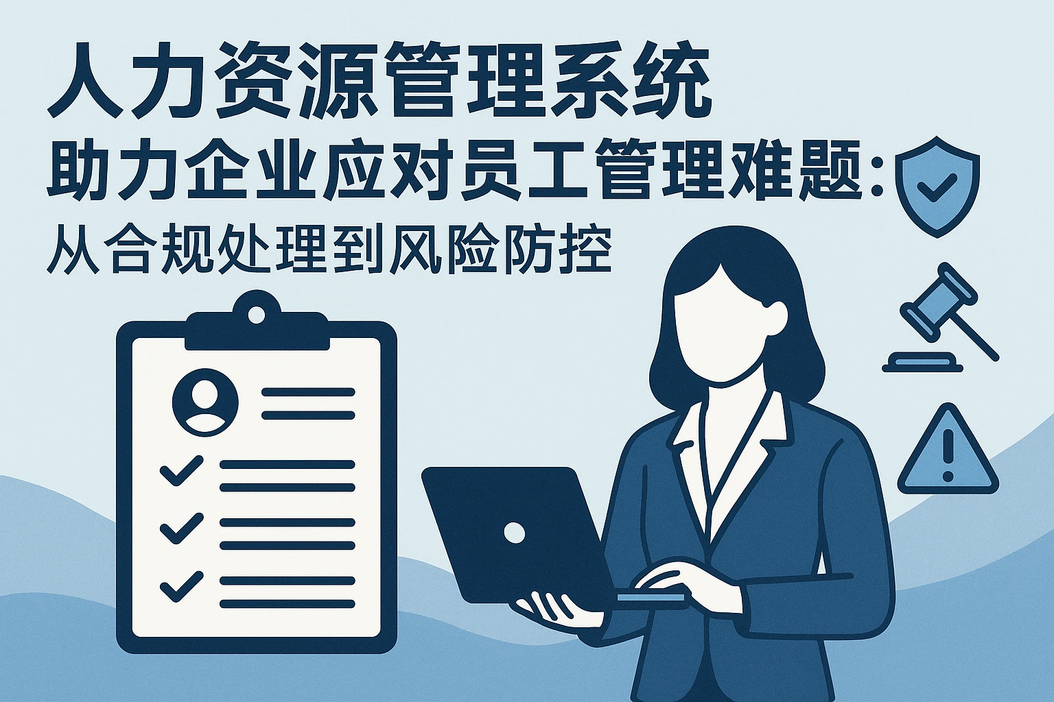 人力资源管理系统助力企业应对员工管理难题:从合规处理到风险防控