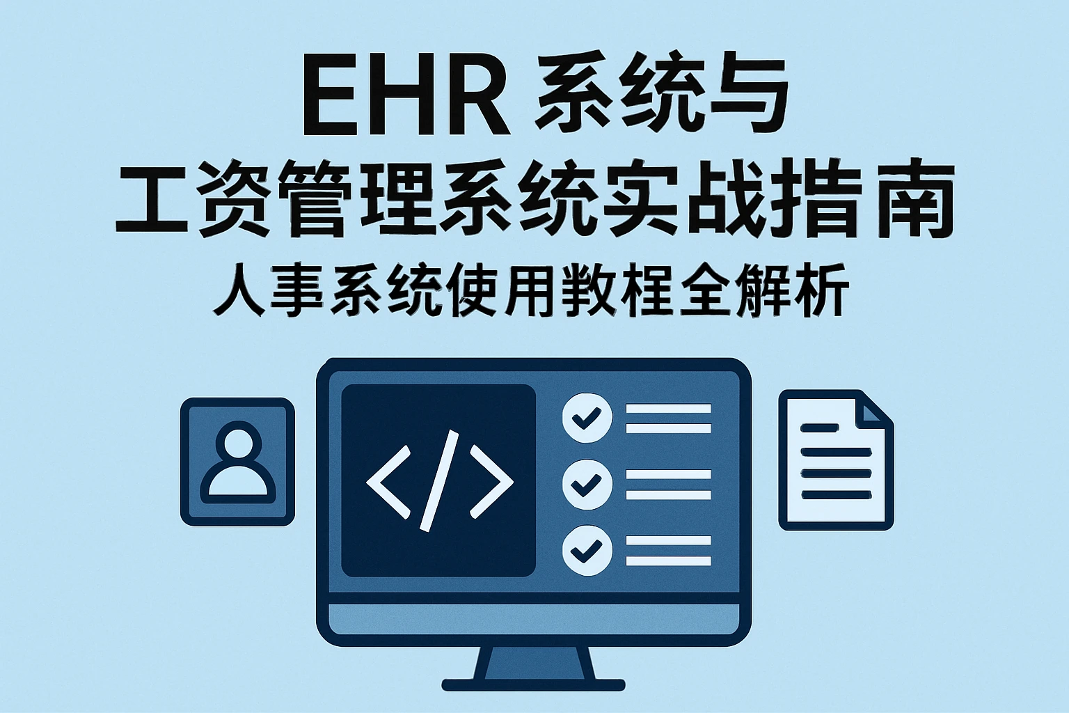 EHR系统与工资管理系统实战指南：人事系统使用教程全解析