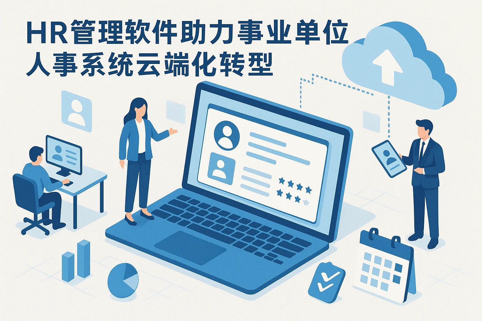 HR管理软件助力事业单位人事系统云端化转型