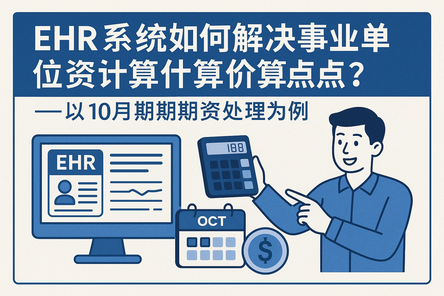 EHR系统如何解决事业单位实习生薪资计算痛点？——以10月假期薪资处理为例