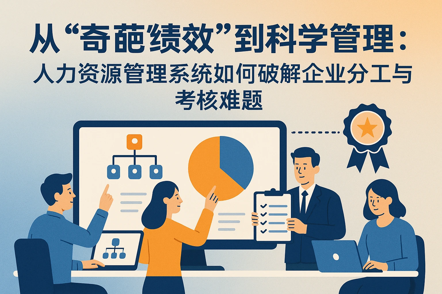 从“奇葩绩效”到科学管理:人力资源管理系统如何破解企业分工与考核难题