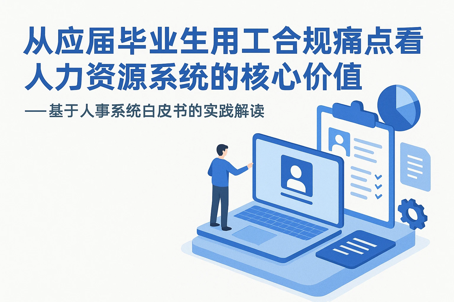 从应届毕业生用工合规痛点看人力资源系统的核心价值——基于人事系统白皮书的实践解读