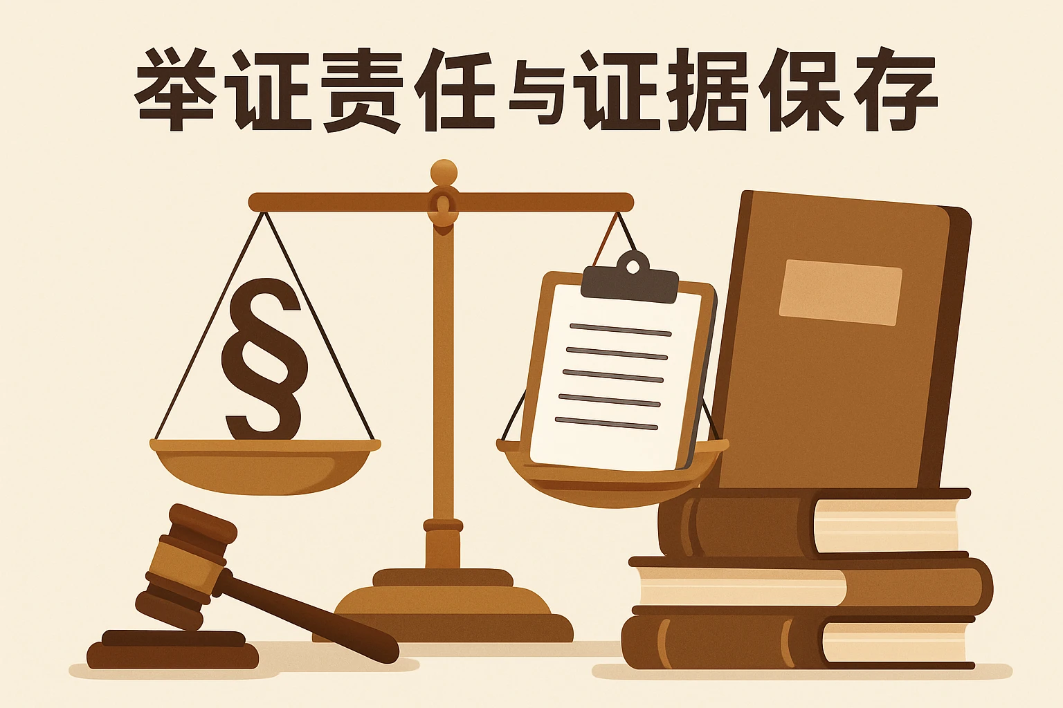 举证责任与证据保存