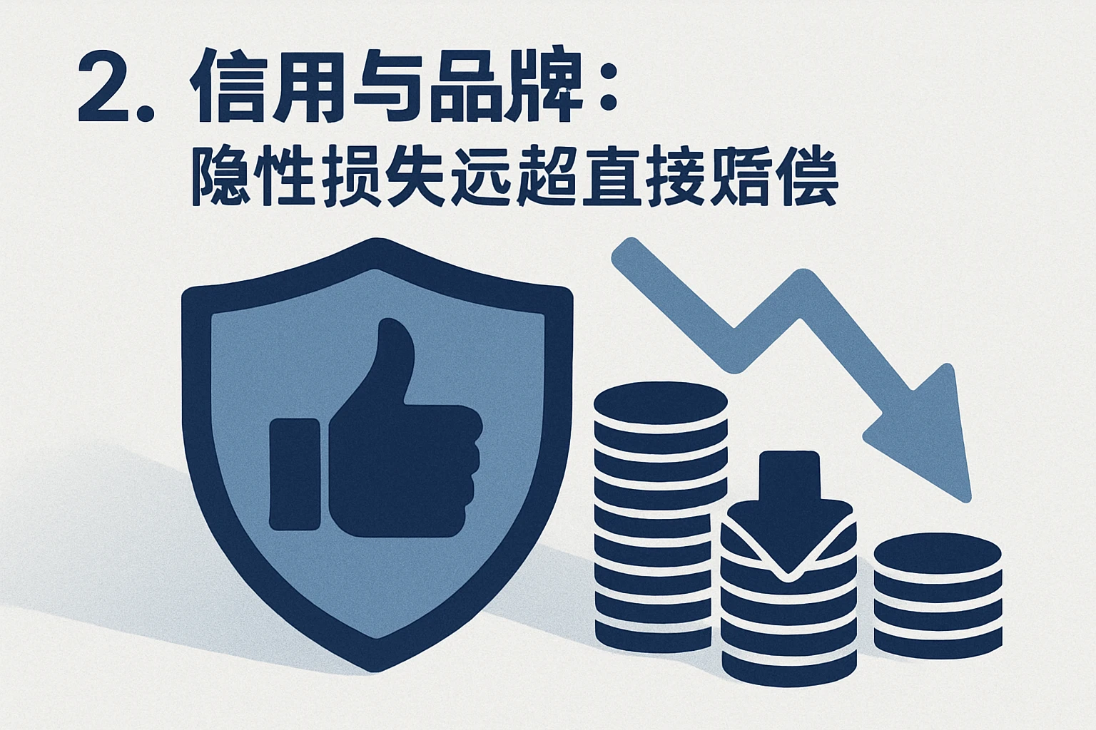 2. 信用与品牌：隐性损失远超直接赔偿