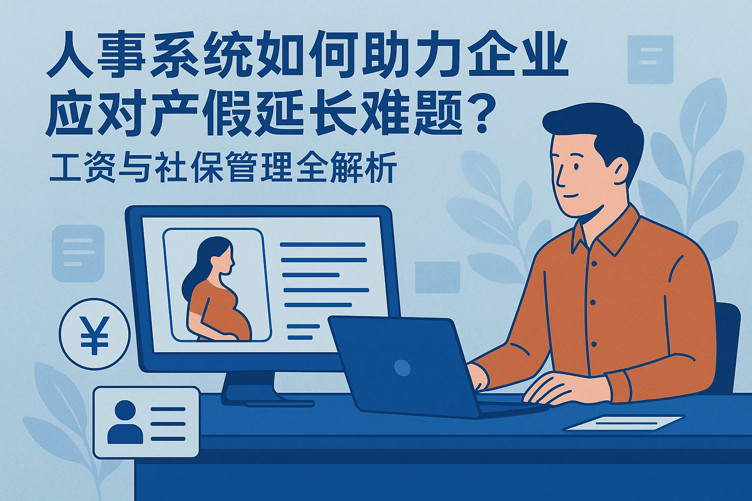 人事系统如何助力企业应对产假延长难题？工资与社保管理全解析
