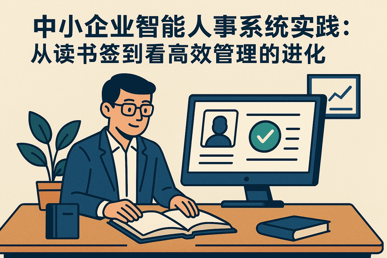 中小企业智能人事系统实践：从读书签到看高效管理的进化