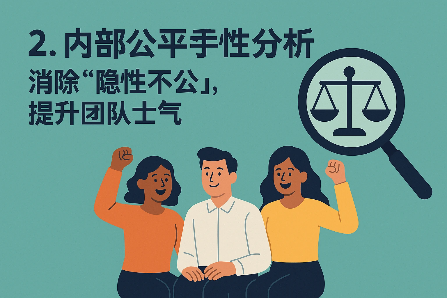 2. 内部公平性分析:消除“隐性不公”,提升团队士气