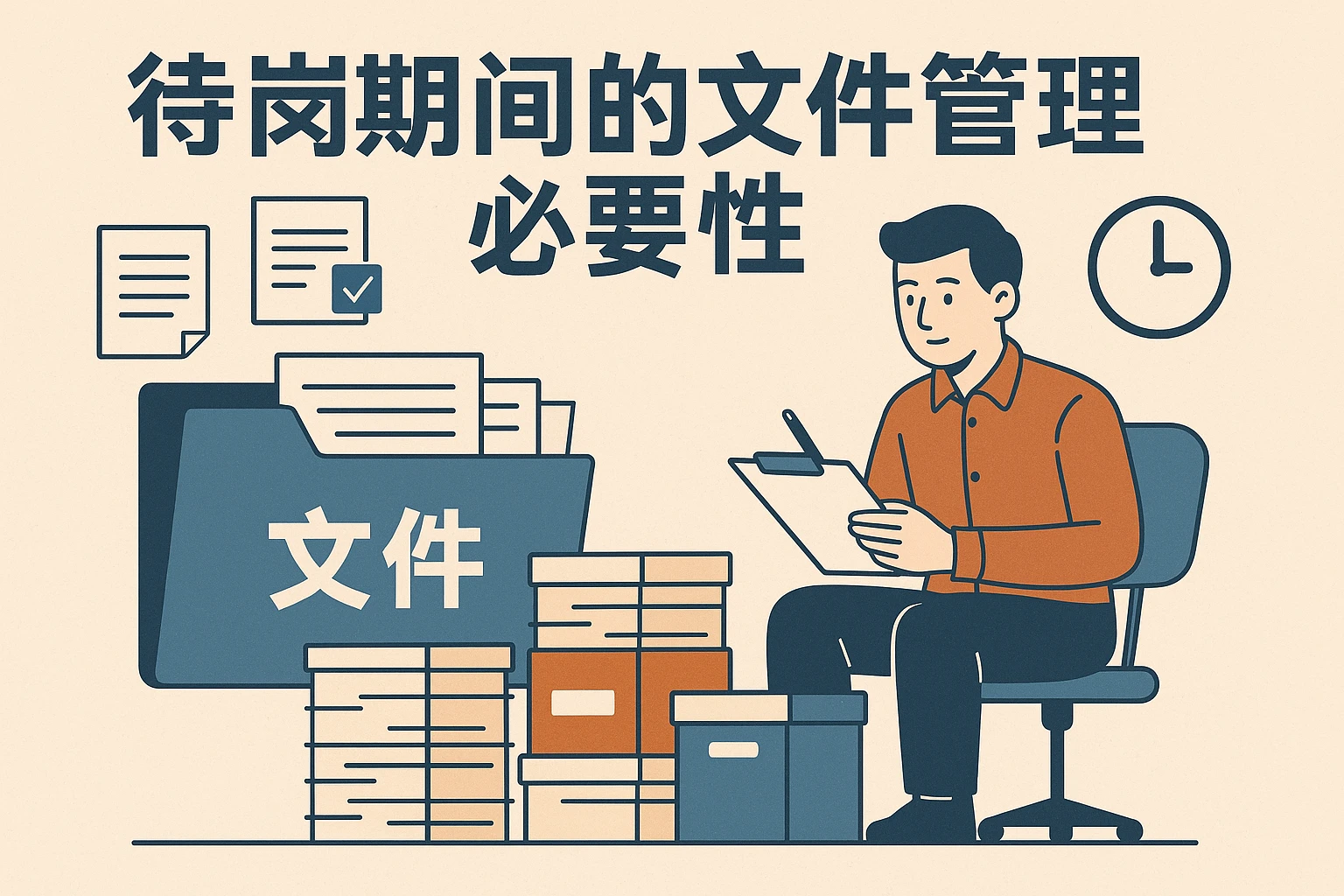 待岗期间的文件管理必要性