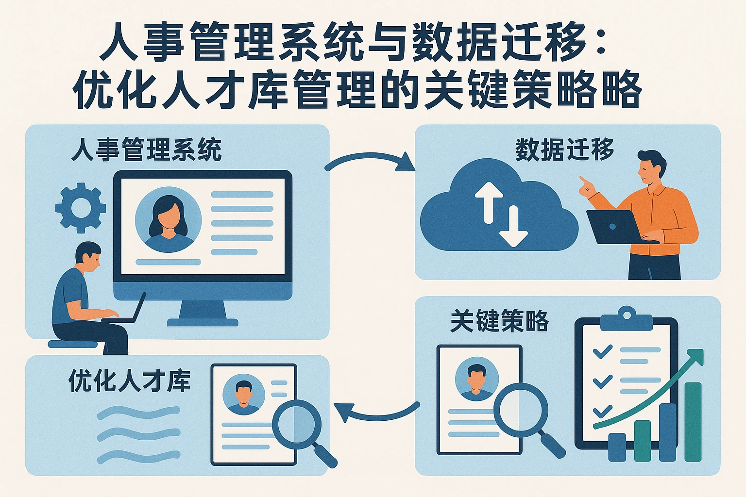 人事管理系统与数据迁移：优化人才库管理的关键策略